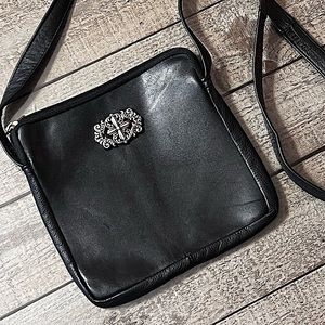 Hand crafted Leather cross body bag